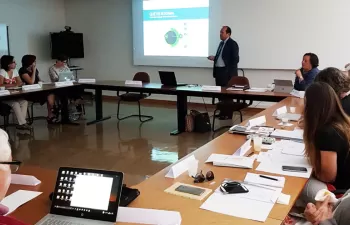 Javier Domínguez asiste en Braga al lanzamiento de un proyecto de compostaje participado por Sogama