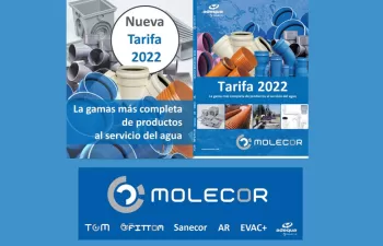 Molecor presenta su nuevo porfolio y tarifa para 2022