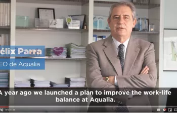 Desarrollo profesional, equilibrio con la vida personal y liderazgo: pilares de Aqualia para avanzar en Conciliación