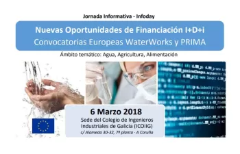 Jornada Informativa convocatorias PRIMA y WATERWORKS