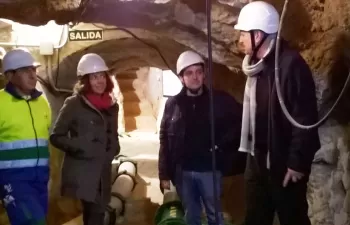 El alcalde de Llíria visita las instalaciones de abastecimiento de agua del municipio