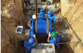 La Emshi desarrolla un sistema pionero para detectar fugas de agua mediante fibra óptica