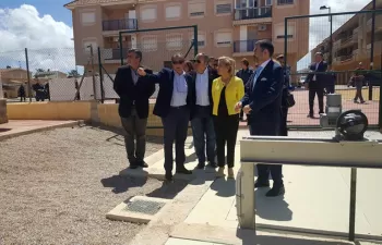 El Plan Vertidos 0 al Mar Menor sigue avanzando con el nuevo tanque de tormentas de Los Urrutias