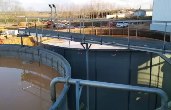 Aguambiente finaliza con éxito una nueva depuradora para una industria láctea en Palencia