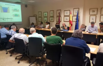 La Región de Murcia presenta a la comisión técnico-científica del Mar Menor el anteproyecto del humedal artificial