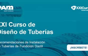 Saint-Gobain PAM patrocina la versión reducida del XXI Curso de Diseño de Tuberías