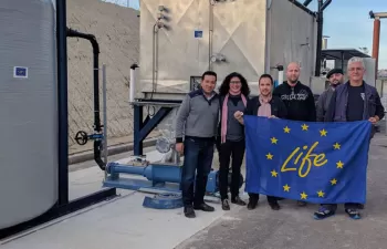 La EDAR murciana de Alguazas contará con un prototipo innovador que maximizará la producción de biogás