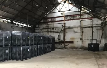 Ensayos para descontaminar las instalaciones de la fábrica de Inquinosa antes de su desmantelamiento