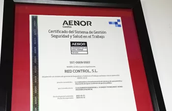 RED CONTROL renueva la certificación de la norma ISO 45001:2018 sobre seguridad y salud en el trabajo