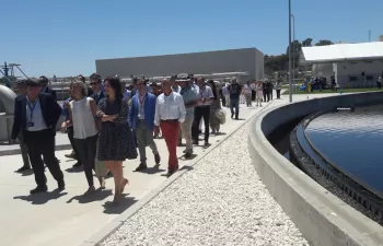 Inaugurada la ampliación de la depuradora de Guadalmansa-Estepona en Málaga