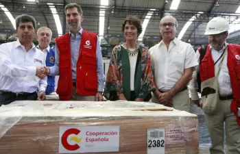 Perú recibe ocho motobombas donadas por el Gobierno de España