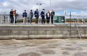 Entra en funcionamiento una estación depuradora en Rueda tras una inversión de más de 3,5 millones