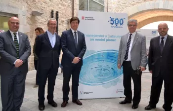 Se inaugura en Girona la exposición \"500 depuradoras: el saneamiento en Cataluña, un modelo pionero\"