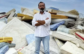 "Los colchones fuera de uso son un problema medioambiental muy grave y vamos a darle solución"