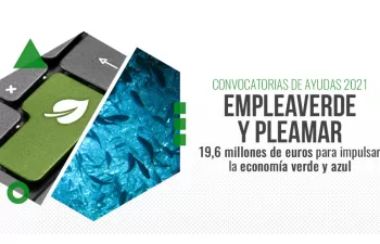 Publicadas nuevas convocatorias de ayudas por 19,6 millones para el fomento de la economía verde y azul