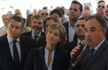 Isabel García Tejerina inaugura la presa de Siles en Jaén