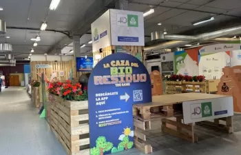 Cogersa dedica su stand de la Feria de Muestras a impulsar el reciclaje de los biorresiduos que van al cubo marrón