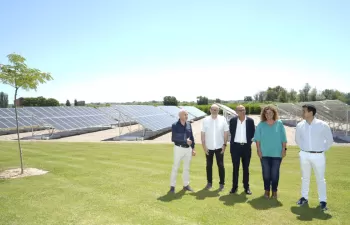 Placas fotovoltaicas aumentan la autosuficiencia de la depuradora de Lleida